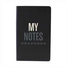 Libreta con frases