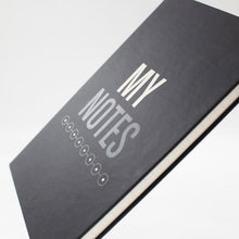 Libreta con frases
